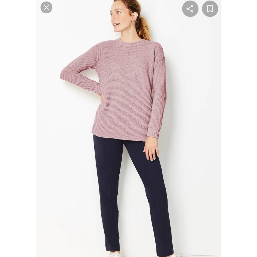 J. Jill Cozy Chenille Relaxed Sweater